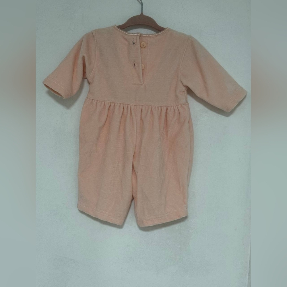 Lullaby Club Charming Peach Kids Romper
